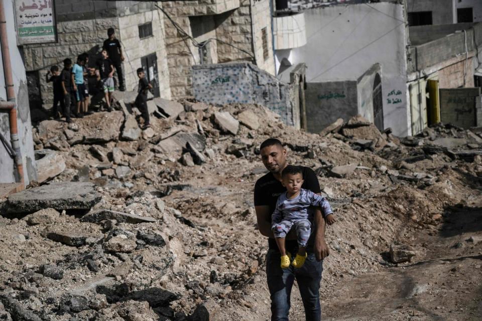 Locals say Israeli incursions have become a regular occurence in the Jenin refugee camp (AFP via Getty Images)