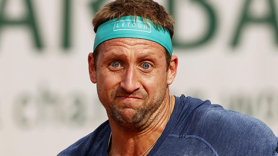 Tennys Sandgren has hit back at critics of his outspoken complaints over hotel quarantine in the lead-up to the Australian Open. (Photo by Clive Brunskill/Getty Images)