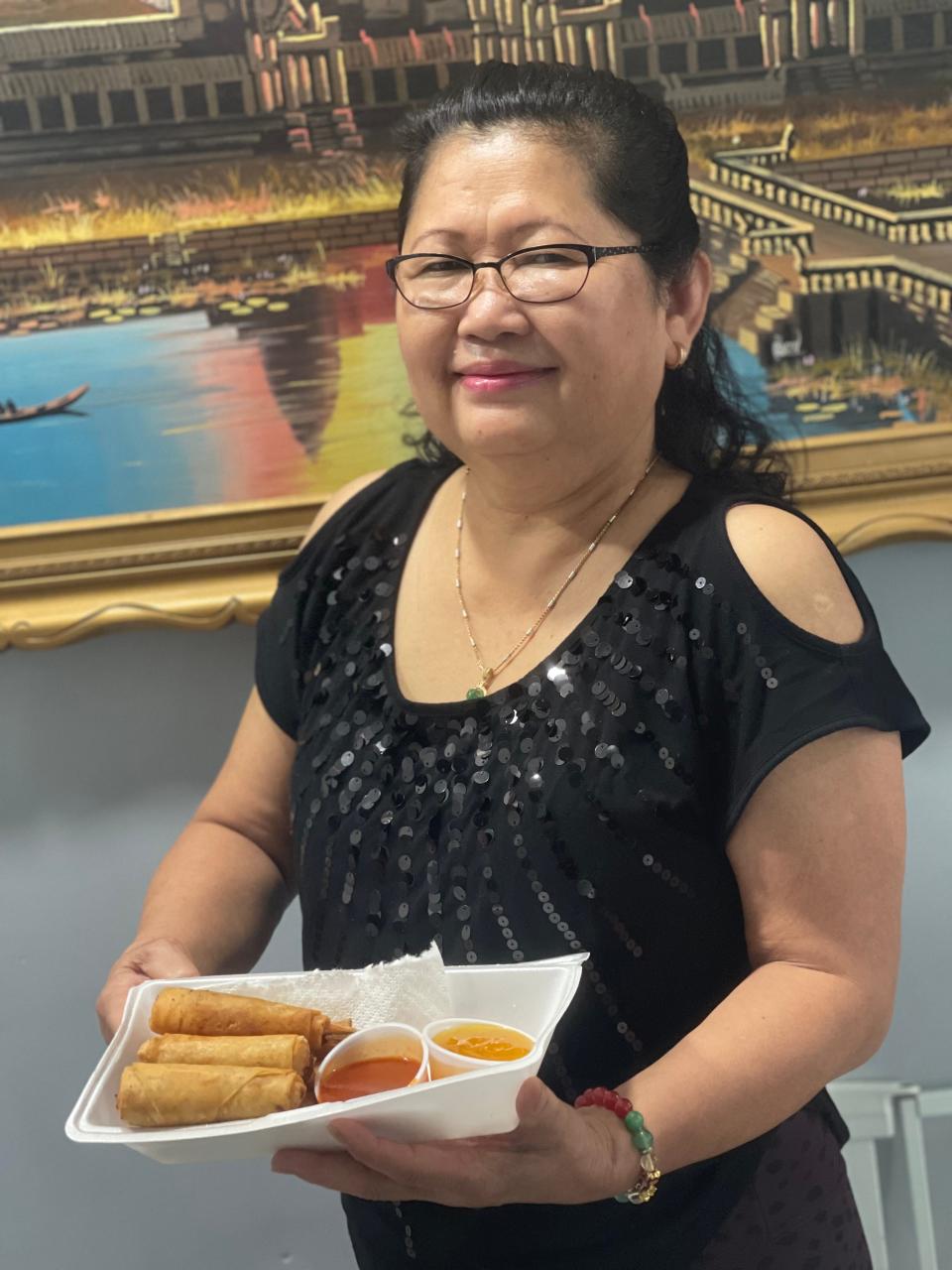 Sambath Cheakhun will serve her egg rolls at the new Fusion Fest, which will be Sept. 9-10, 2023, in South Bend's Howard Park.