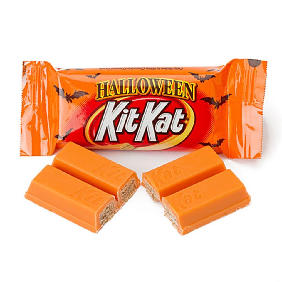 Halloween Orange Kit Kat Snack Size Candy Bars 