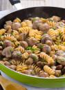 <p>It's just as good meatless.</p><p>Get the recipe from <a rel="nofollow noopener" href="http://ifoodreal.com/clean-eating-mushroom-stroganoff/" target="_blank" data-ylk="slk:iFoodreal;elm:context_link;itc:0;sec:content-canvas" class="link ">iFoodreal</a>.</p>