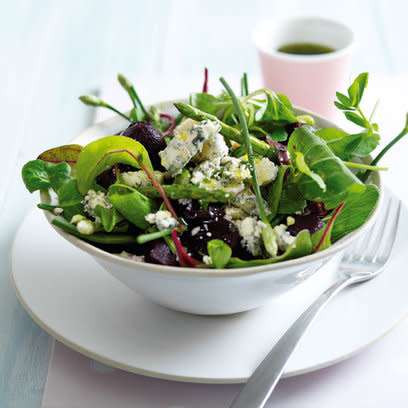 Stilton and Beetroot Salad: Food: Recipe: Red Online