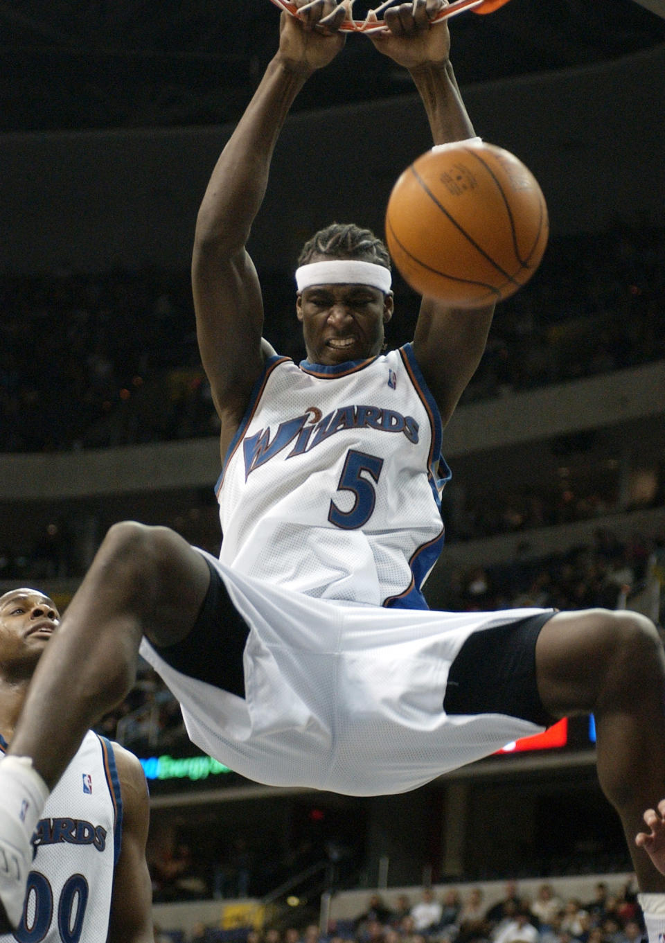 <p>Kwame Brown was the first prep player to be chosen No. 1 overall (Washington Wizards in 2001), but had he gone to college he would have gone to Florida. </p>