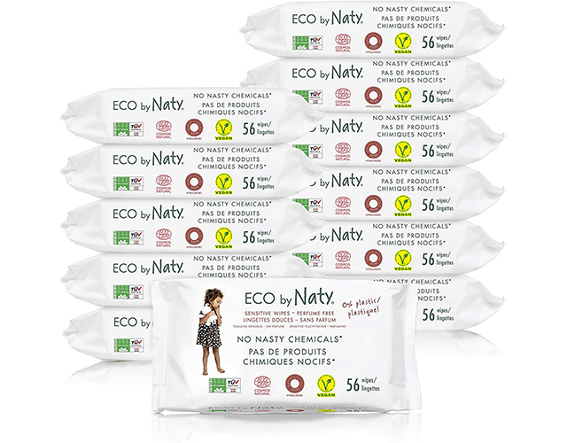 Eco by Naty Best Unscented Baby Wipes on Amazon