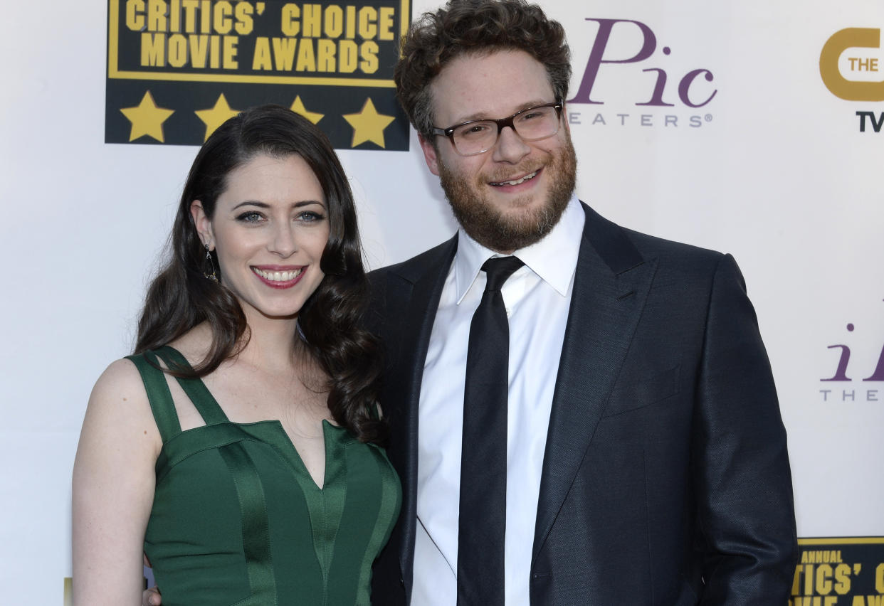 Seth Rogan and his wife Lauren Miller don't plan on having children. (Photo: REUTERS/Kevork Djansezian)