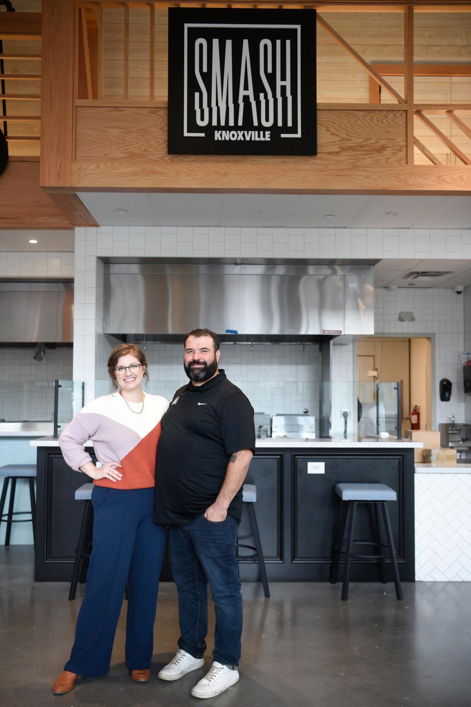 Ashley and Paul Moody, owners of SmashCity Knoxville, will no longer oversee Marble City Market operations after taking over management responsibilities from national food hall curator Hospitality HQ last year. The couple plans to close their food hall stall to open a SmashCity location at the former OliBea at 211 S. Central St.