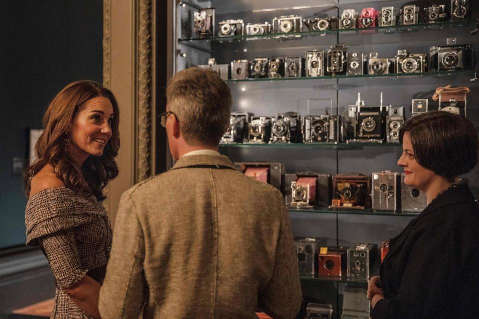 Kate Middleton at the V&A Photography Centre (Getty Images)