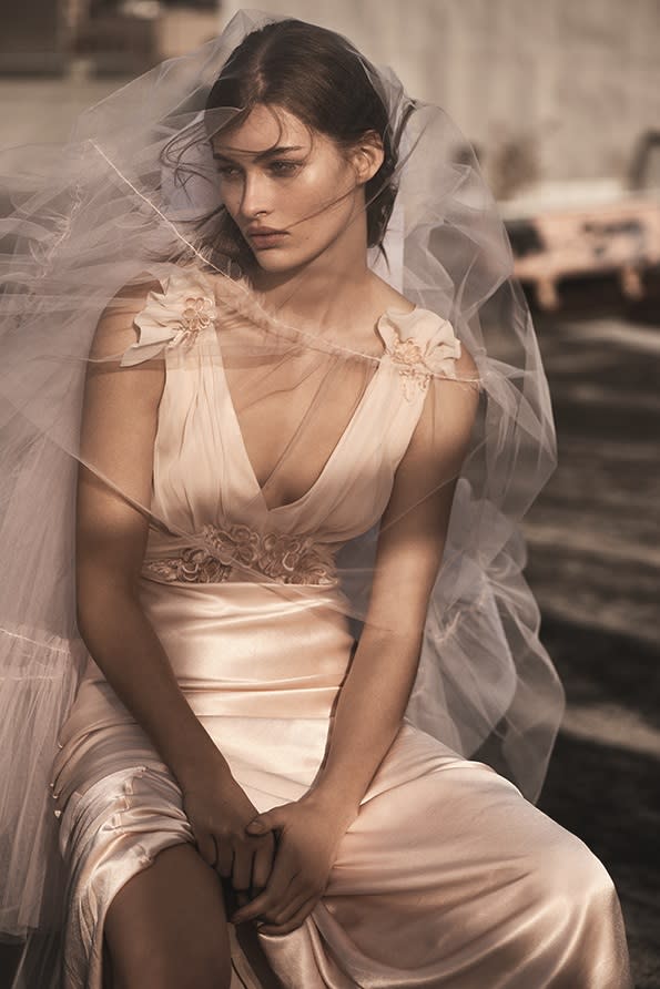 <i>Topshop is the latest affordable brand to launch a wedding dress collection [Photo: Topshop]</i>