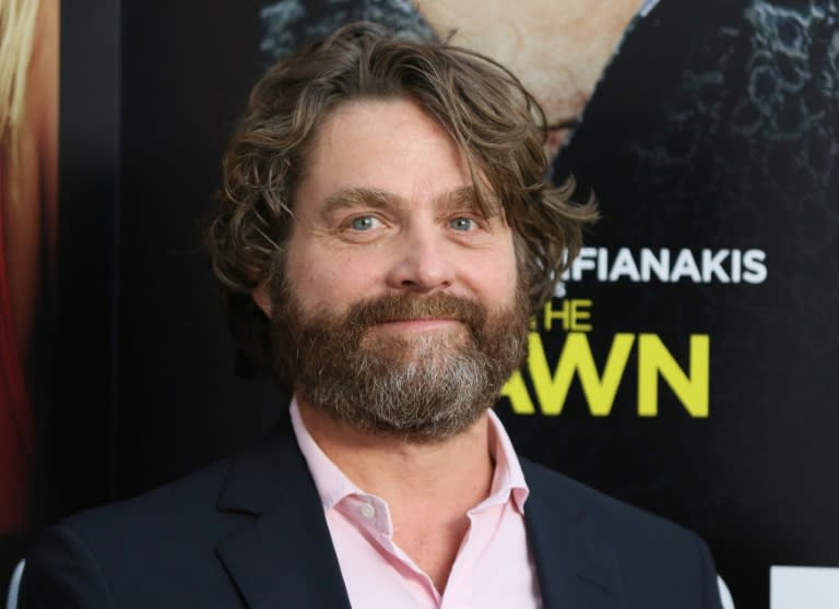 Zach Galifianakis attends the premiere of Masterminds, in Hollywood, California