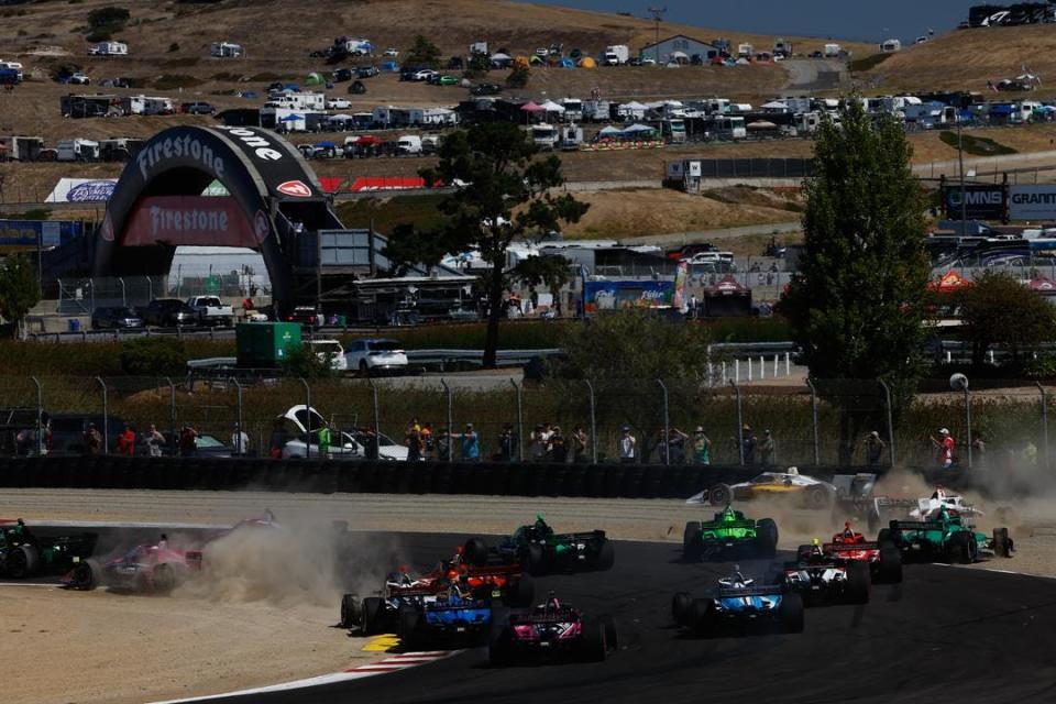 Sunday's IndyCar season-finale at Laguna Seca included eight cautions and 17 penalties, making for a spectacle McLaren Racing CEO Zak Brown called "the most amateur driving I've ever seen."