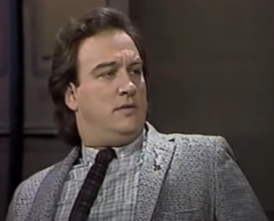 Jim Belushi on "Late Night with David Letterman"