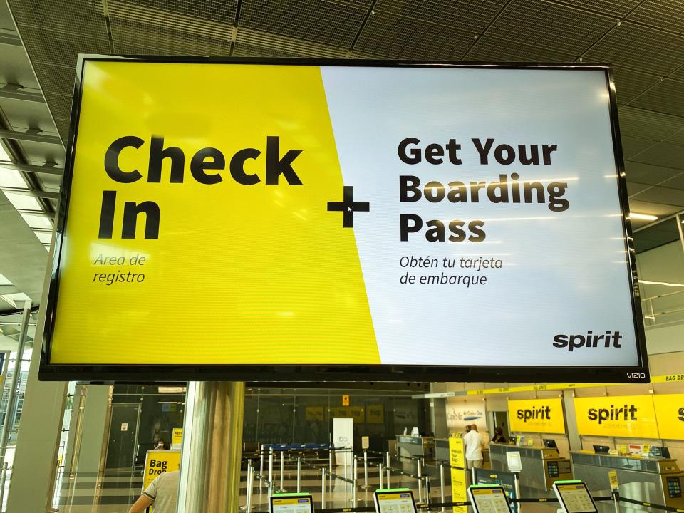 Flying on Spirit Airlines during pandemic