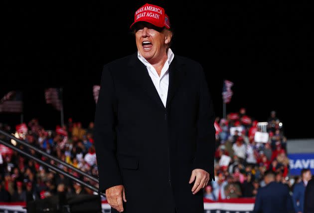 Donald Trump has been unrepentant about his actions to effectively overthrow the republic and retain power despite losing the 2020 presidential election. (Photo: Mario Tama via Getty Images)