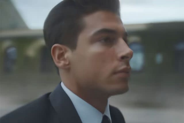 <p>taylor swift</p> Andrea Denver in "Blank Space" music video