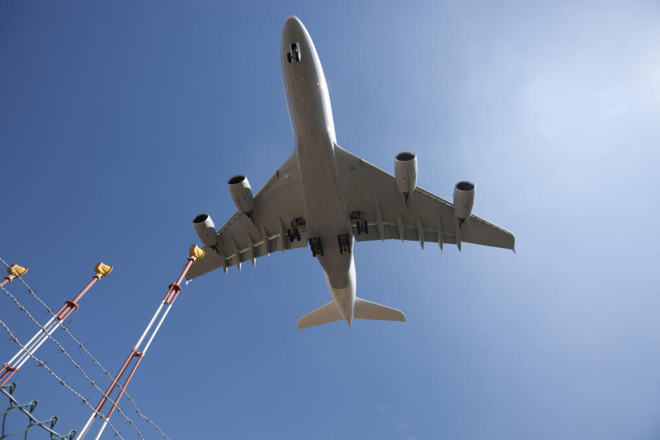 Airbus A380 in flight