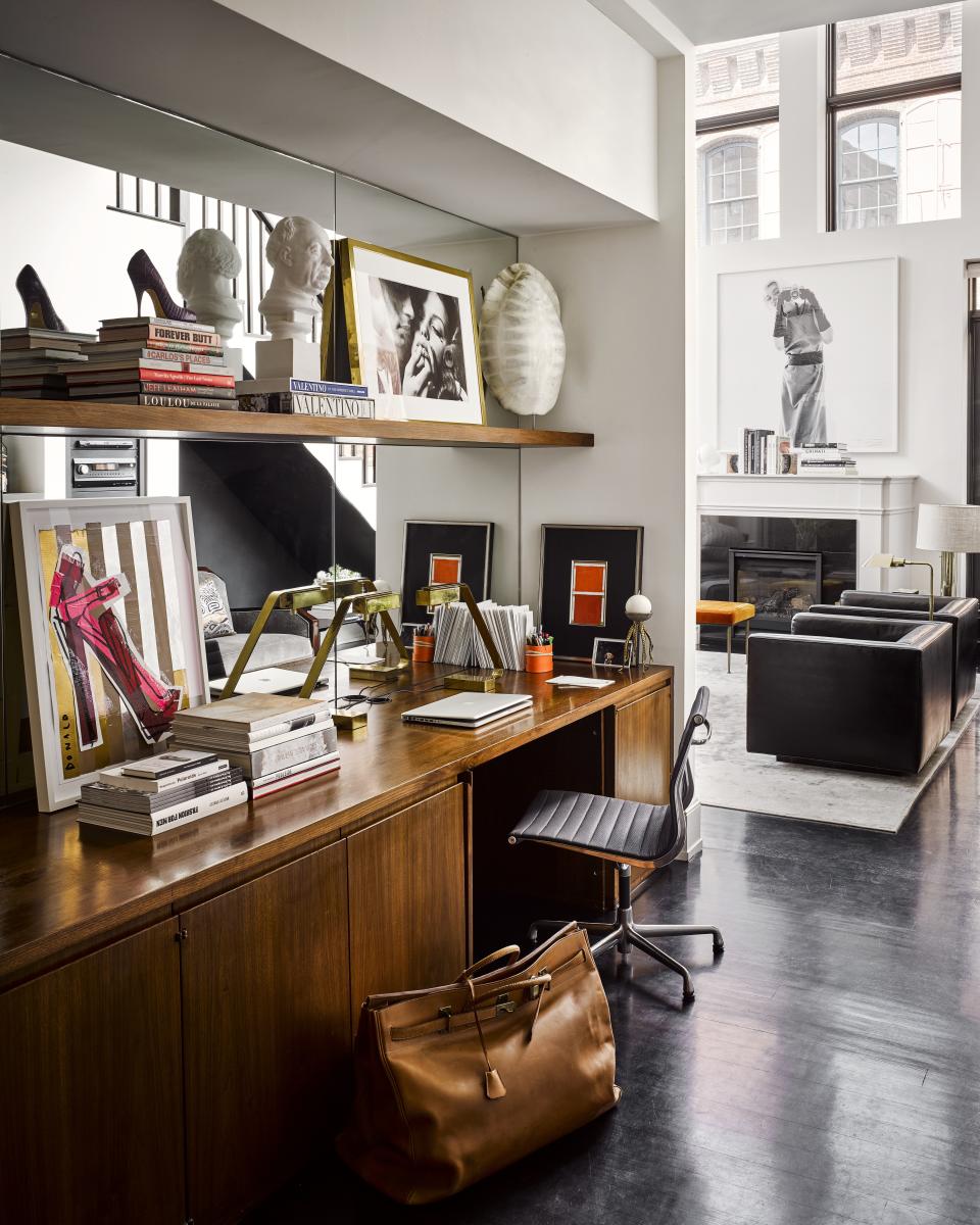 Brian Atwood Embraces the Downtown Drama of His SoHo Duplex