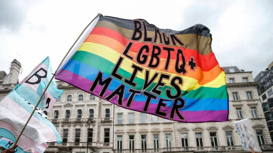 Black Trans Lives Matter Protest Takes Place In Central London