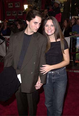 Charlie Korsmo and Sara Marsh at the Mann's Chinese Theatre premiere of New Line's Little Nicky