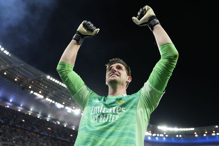 Thibaut Courtois fue la gran figura en la consagración de Real Madrid en París