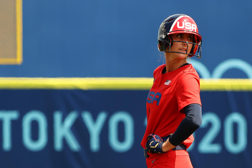Aubree Munro, Team USA and softball players as a whole need the Olympics to thrive. But they're all intertwined with baseball in the eyes of the Games, which is problematic. (REUTERS/Jorge Silva)