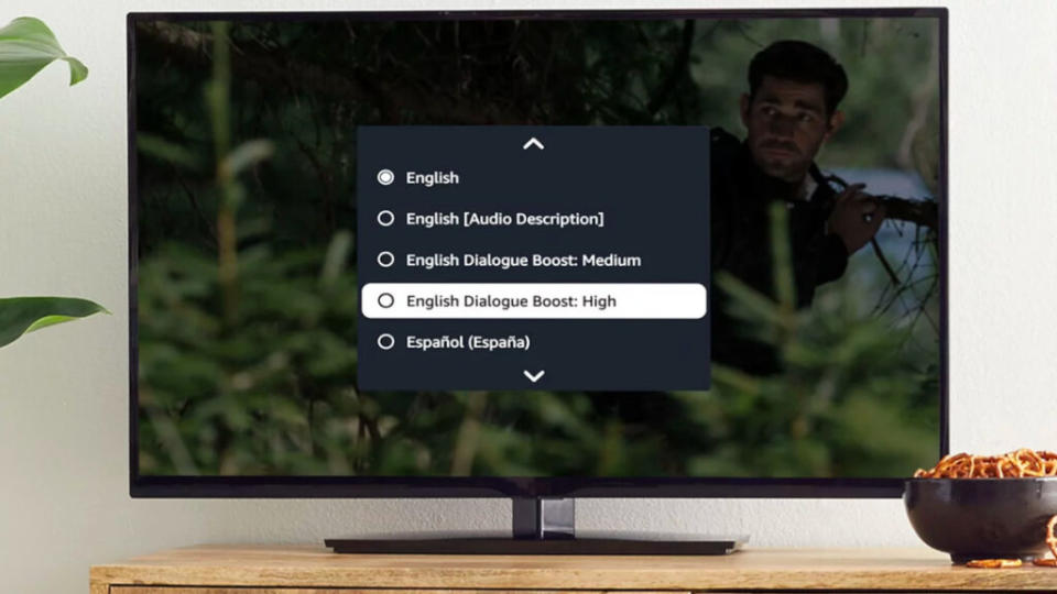 Amazon Prime introduit la fonctionnalité Dialogue Boost pour éclaircir les dialogues incompréhensibles // Source : Amazon Prime