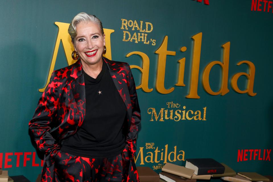 Emma Thompson attends a special screening of Roald Dahl's &quot;Matilda the Musical.&quot;
