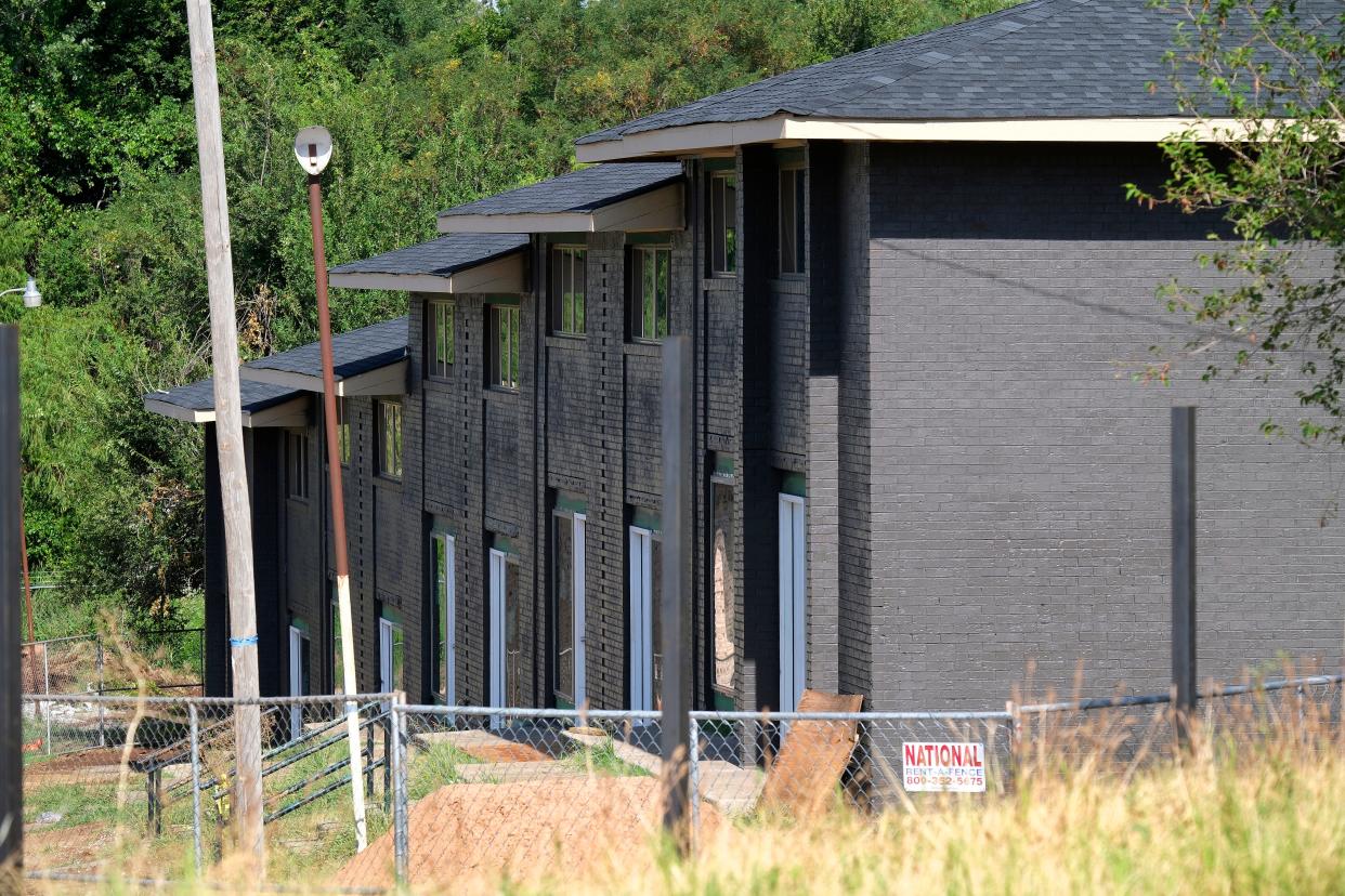 The Grand Boulevard Townhomes, pictured Aug. 30, 2022, were for years a place for Section 8 renters.