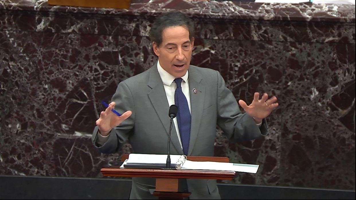 House impeachment manager Rep. Jamie Raskin (D-Md.).
