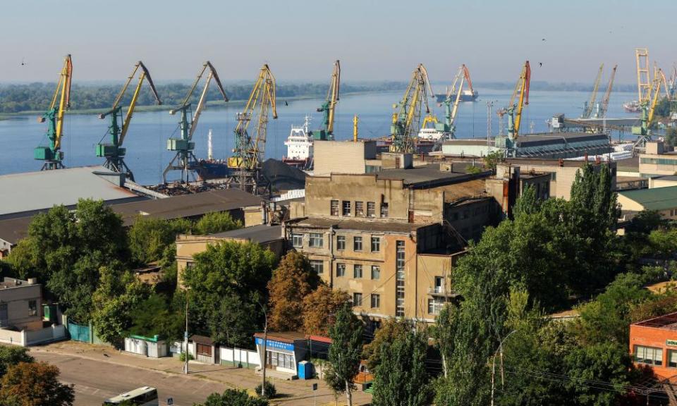 View of Kherson city