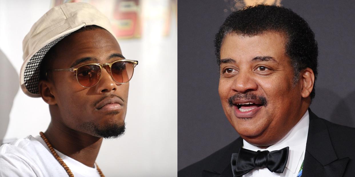 B.o.B, Neil deGrasse Tyson.