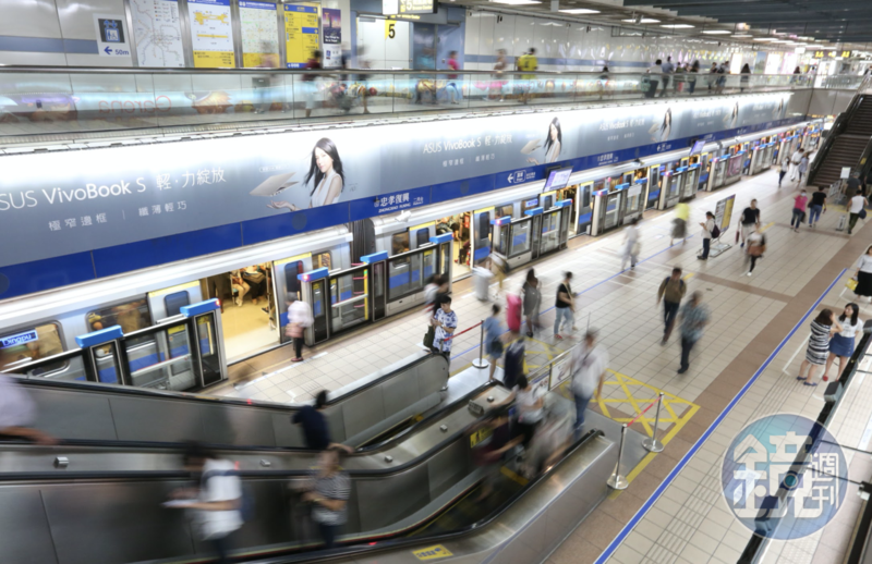 台北捷運宣布飲水台、5處捷運跳舞區也暫停開放。（示意圖）