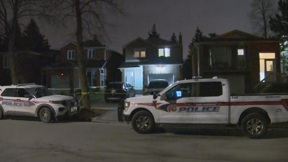 York Regional Police are investigating after a baby died in Vaughan Thursday. Police say they found the baby in distress at a home. The child was pronounced dead in hospital.  (CBC - image credit)