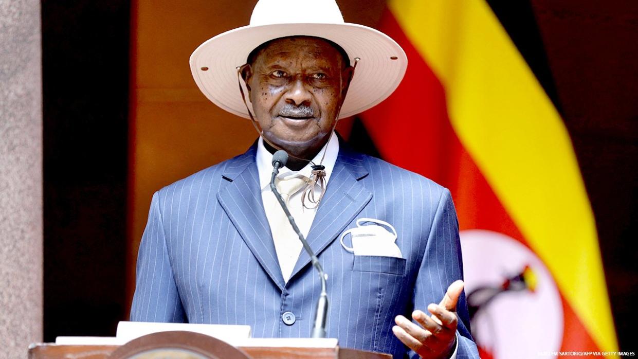 Uganda President called gay people 