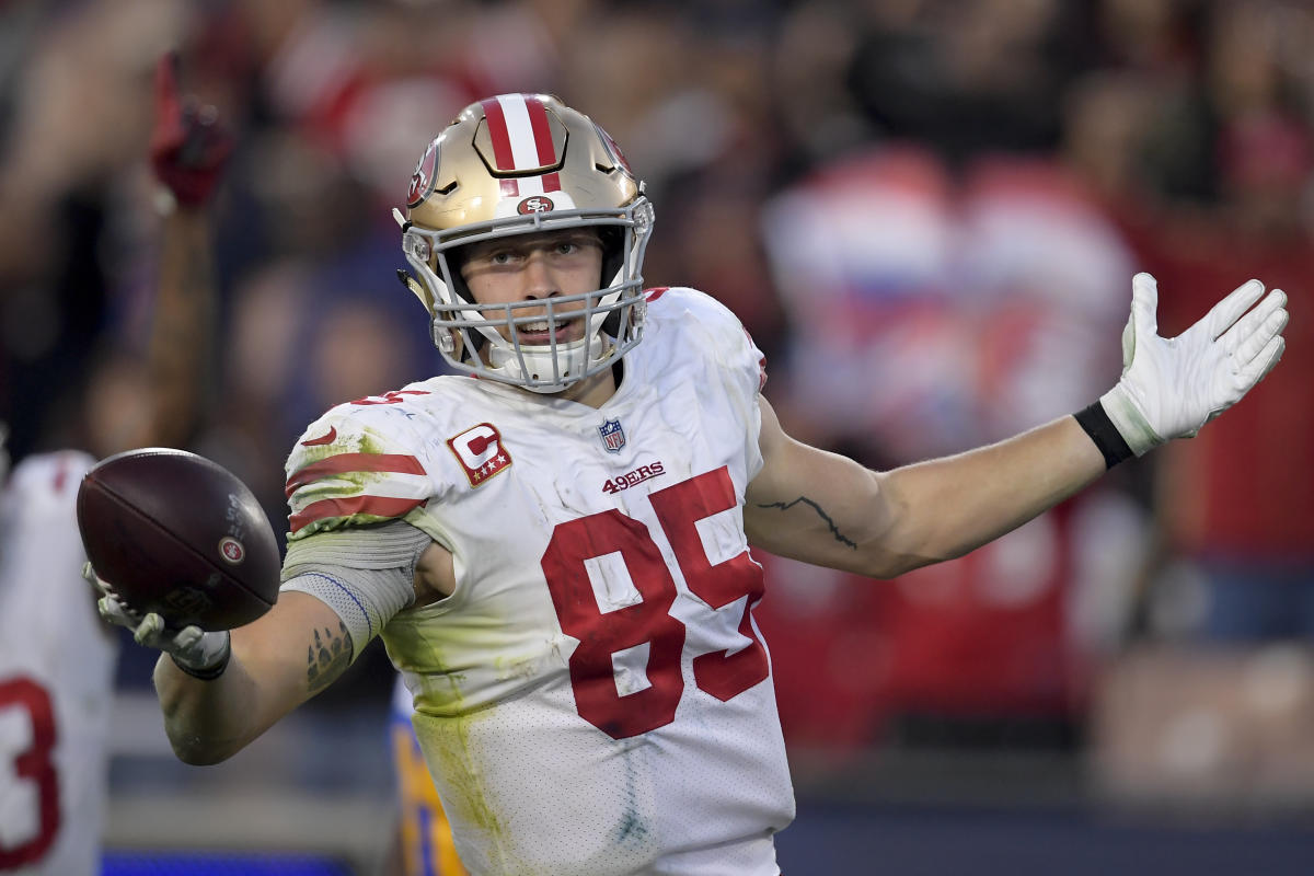 49ers star George Kittle is unexpectedly out against New York Jets