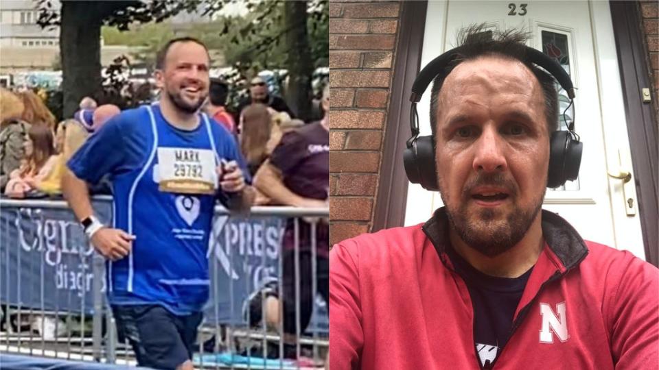 Mark Flint tackled the Great North Run a week ago (Caroline Wheeldon)