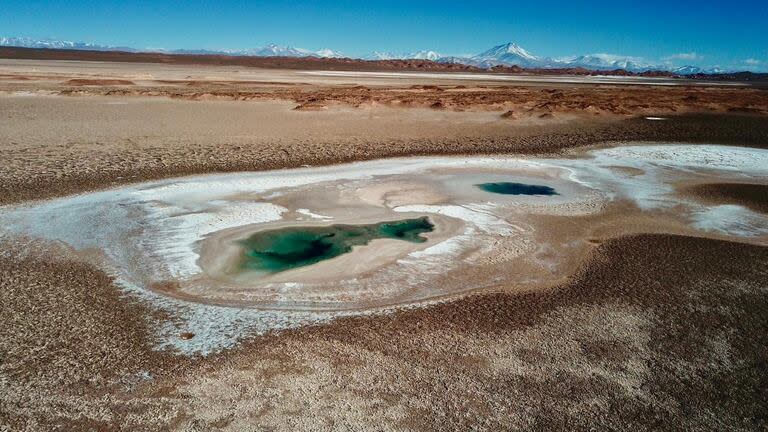 Ojos de Mar en Tolar Grande, Salta