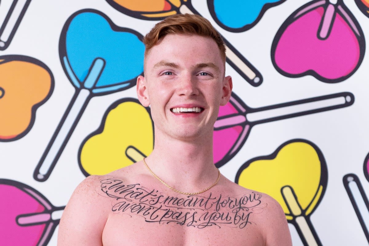 Jack Keating appeared on Love Island last summer  (ITV)