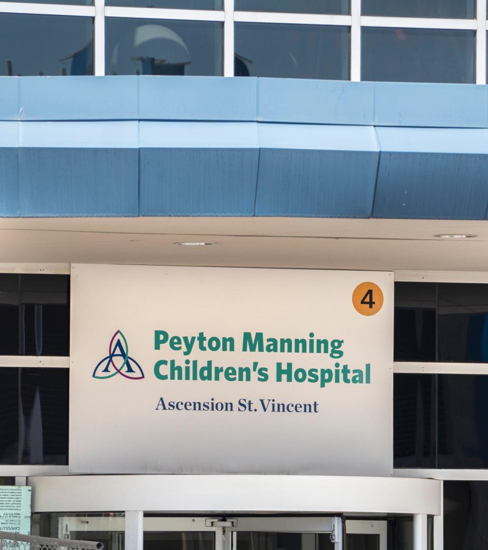 The Peyton Manning Children’s Hospital on June 12 in Indianapolis.