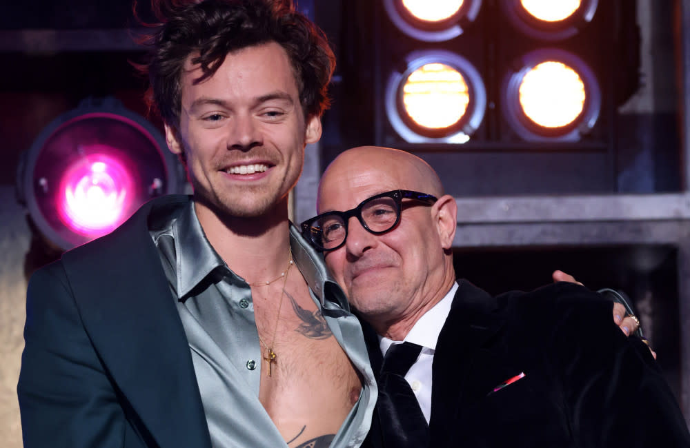 Harry Styles swept the board at The BRIT Awards 2023 with a haul of all four gongs he was up for including the controversial Artist of the Year prize credit:Bang Showbiz