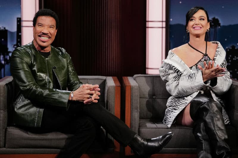 Katy Perry con Lionel Richie