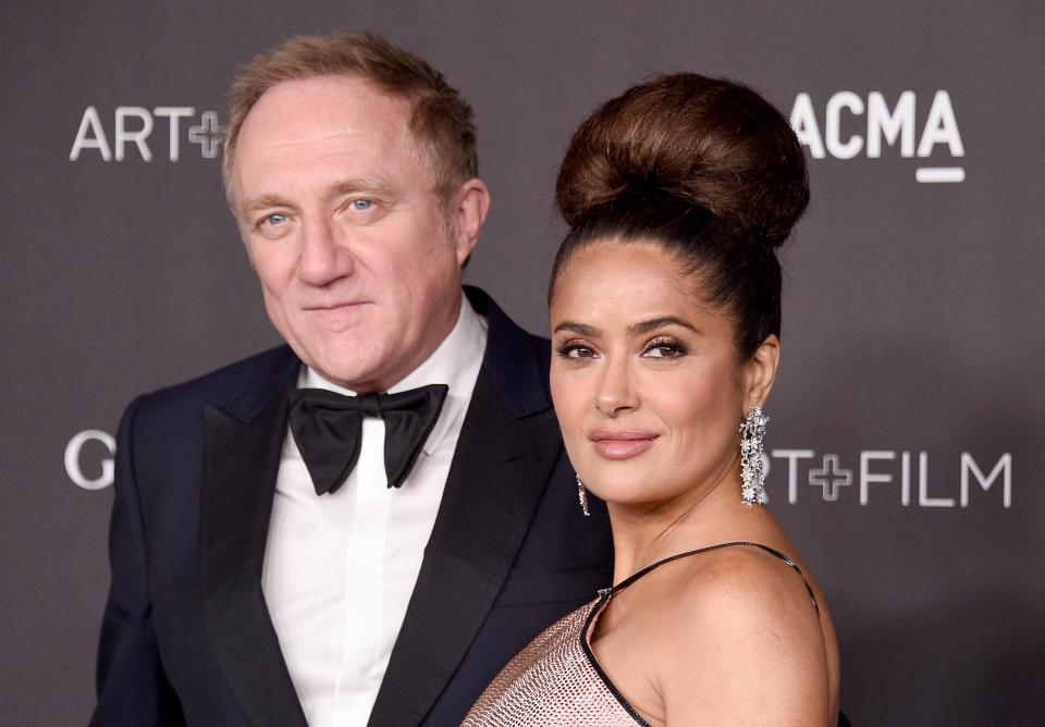 Francois-Henri Pinault y Salma Hayek