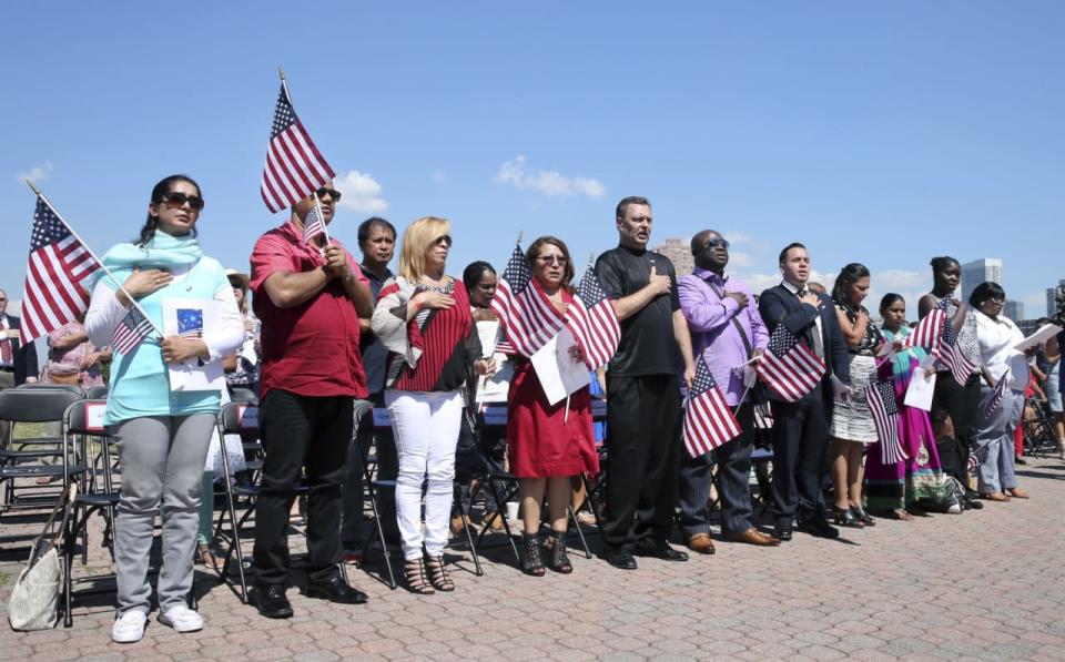 Americans celebrate the 4th of July