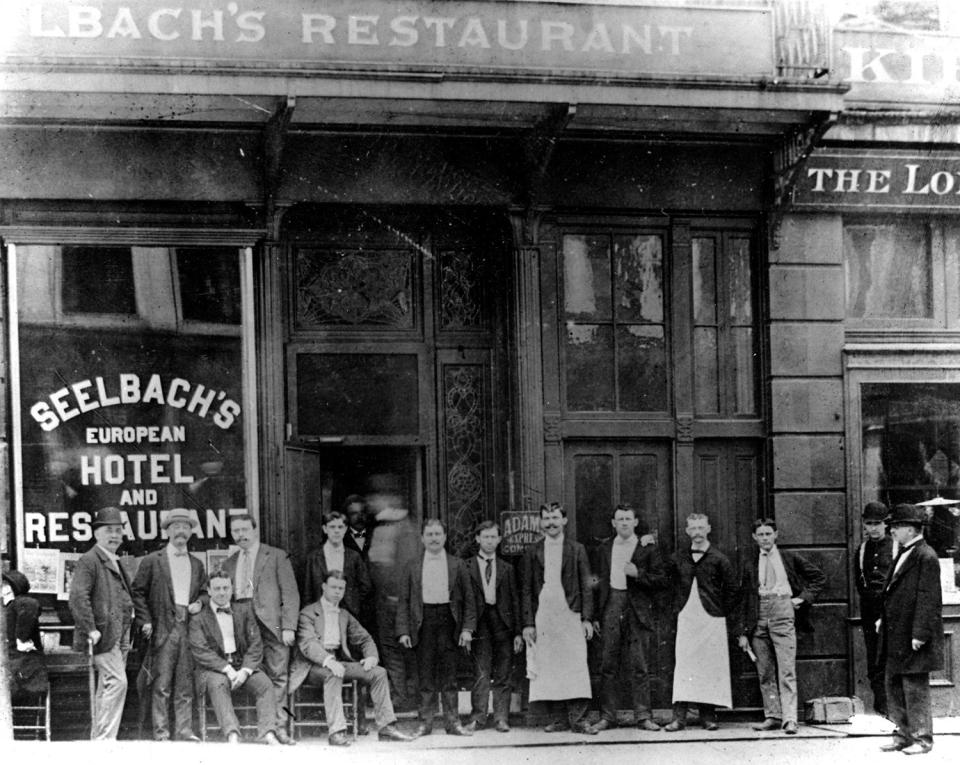 The Seelbach Hotel in 1885.