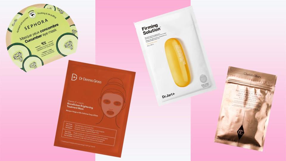 Four sheet masks