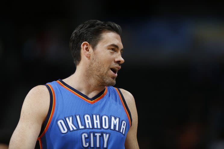 Nick Collison was selected in the 2003 NBA draft. (AP)