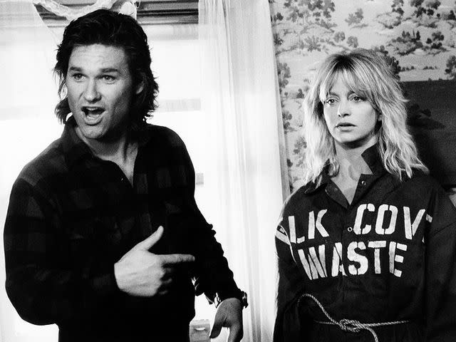 Everett Goldie Hawn and Kurt Russell