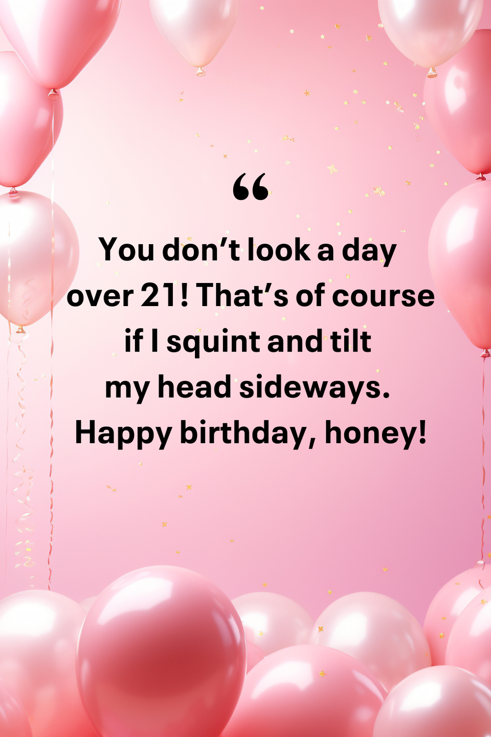 funny birthday wishes for your wife