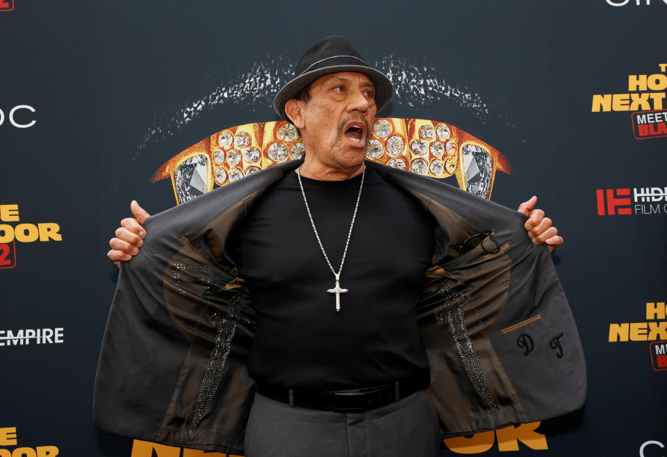 Danny Trejo attends the Los Angeles premiere for the film The House Next Door: Meet the Blacks 2 in June.  REUTERS / Mario Anzuoni