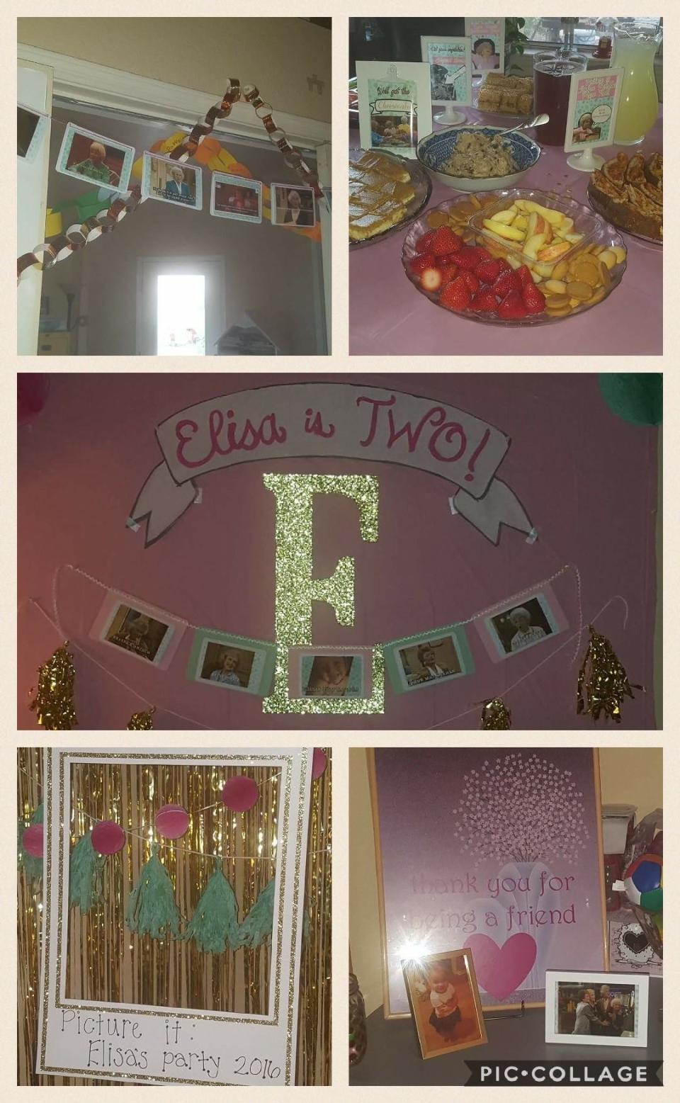 Jessica Lewis&rsquo; daughter Elisa has always loved &ldquo;The Golden Girls,&rdquo; so it made for the perfect <a href="http://www.huffingtonpost.com/entry/golden-girls-themed-birthday-party-toddler_us_58f58897e4b0b9e9848defc5">birthday party theme</a>.&nbsp;