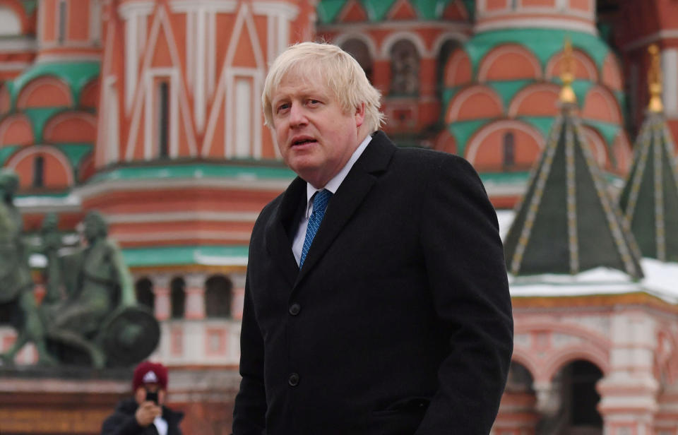 Boris Johnson remains as foreign secretary (Reuters/Stefan Rousseau/)